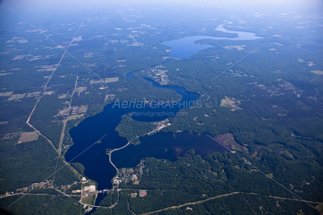 Croton Hardy Dam in Newaygo County, Michigan